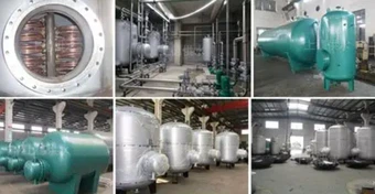 guide-flow floating coil type semi-volume heat exchanger guide-flow floating coil type semi-volume heat exchanger